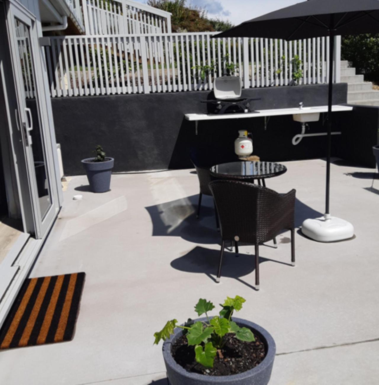 Seascape Hideaway Pohara Apartment Exterior foto